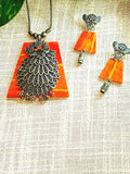 PEACOCK CHAIN PENDENT