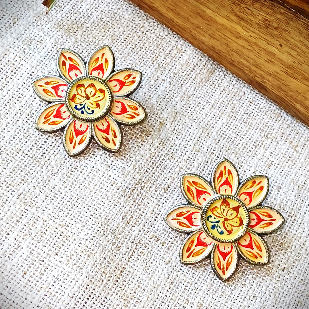 Hand painted earrings