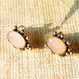 Small cap earrings