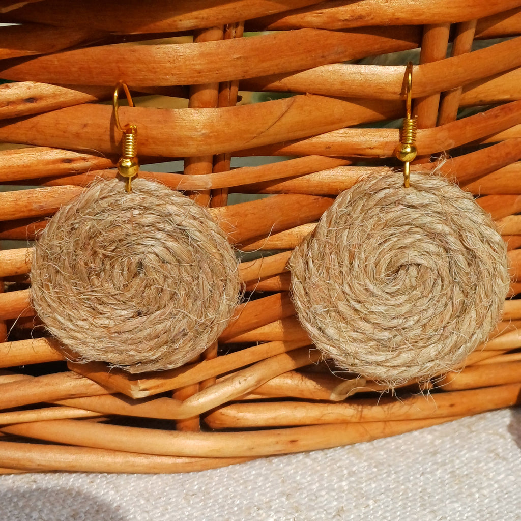 Jute Earrings